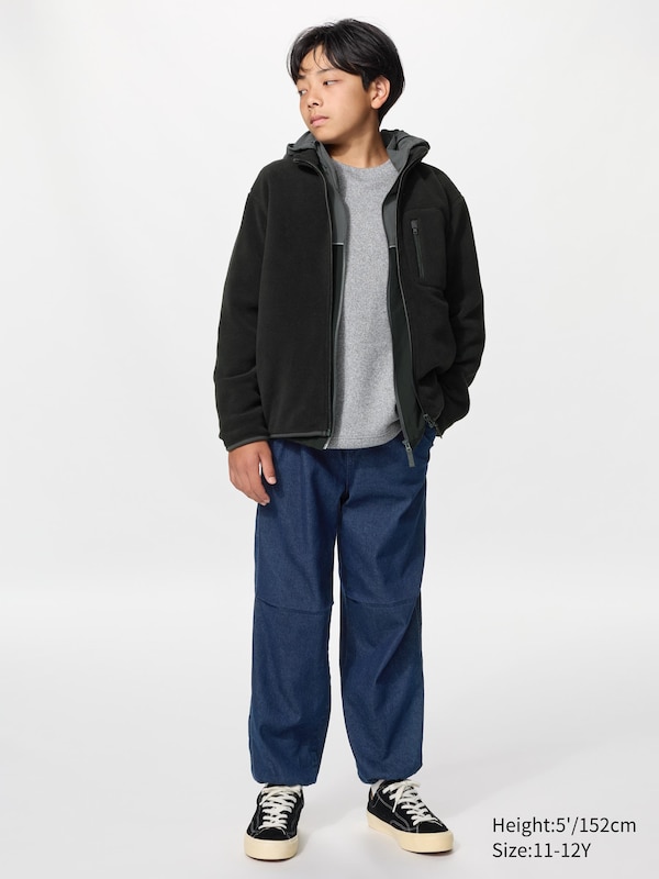 Warm Lined Pants | Denim