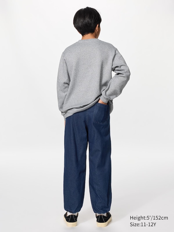 Warm Lined Pants | Denim