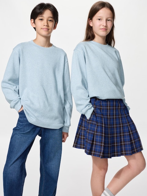 Детские футболки Uniqlo Soft Knitted Fleece T-Shirt
