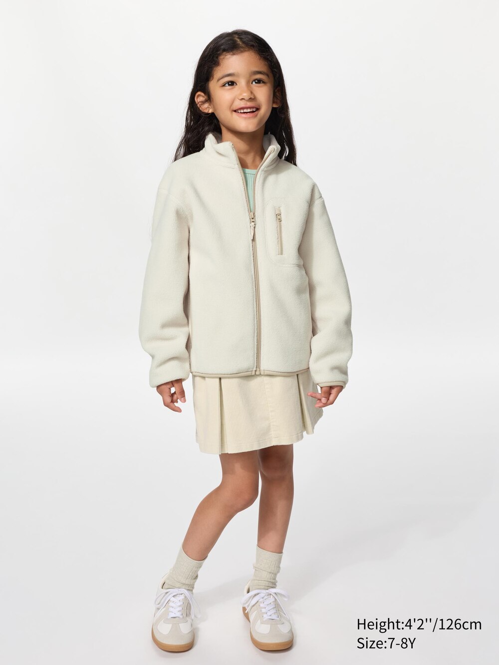 Детские куртки Uniqlo Fleece Full-Zip Jacket — фото 2