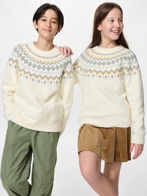 Souffle Yarn Sweater | Fair Isle