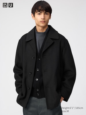Wool Blend Short Coat