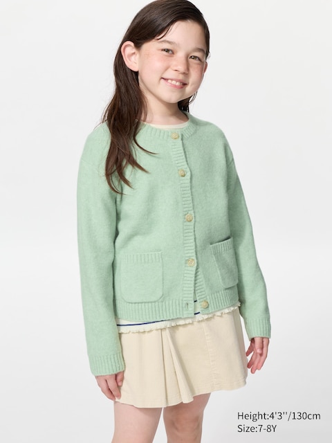 Детские кардиганы Uniqlo Souffle Yarn Cardigan