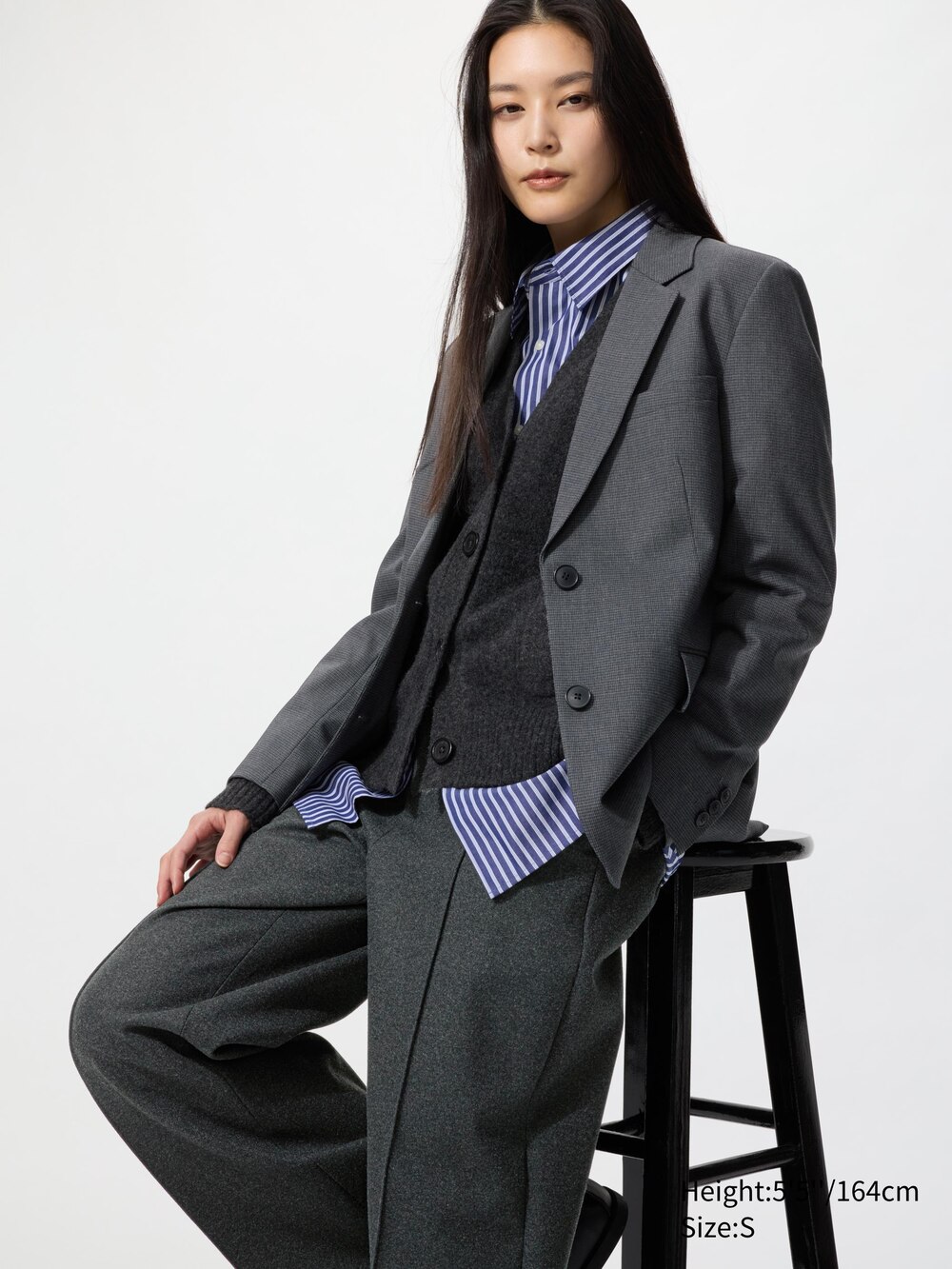 Женские брюки Uniqlo Brushed Jersey Wide Pants — фото 2