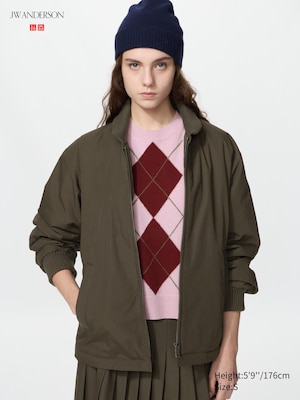 Ribbed Blouson
