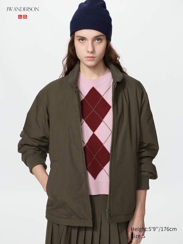 Ribbed Blouson