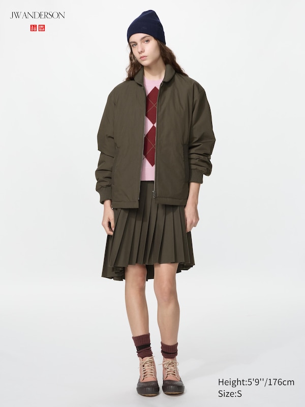 Ribbed Blouson