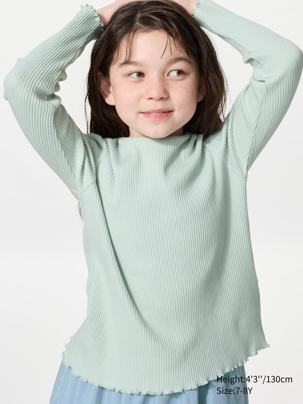 Uniqlo Ribbed T-Shirt | Long Sleeve