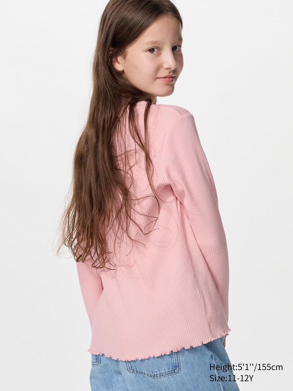 Uniqlo Ribbed T-Shirt | Long Sleeve — фото 3