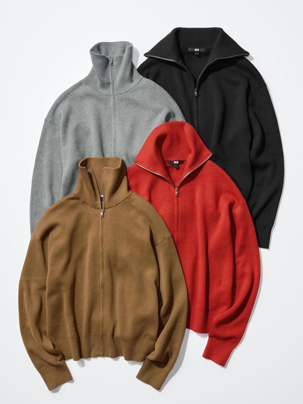 Uniqlo Smooth Cotton Full Zip Cardigan — фото 6