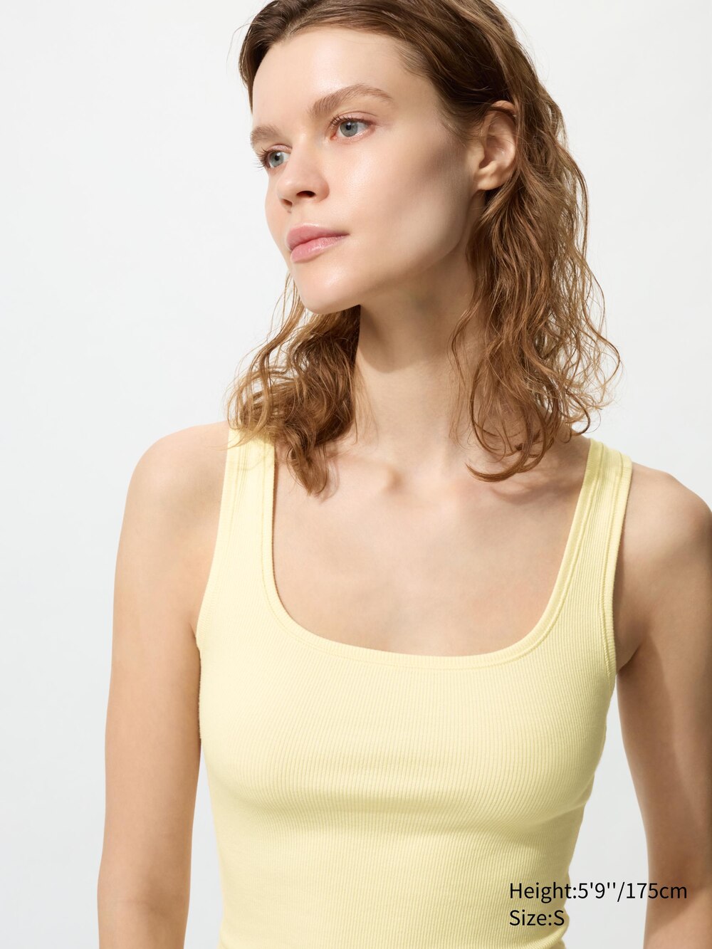 Uniqlo Cropped Square Neck Sleeveless Top — фото 3