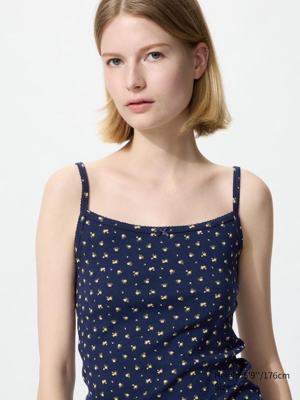 Pointelle Printed Camisole