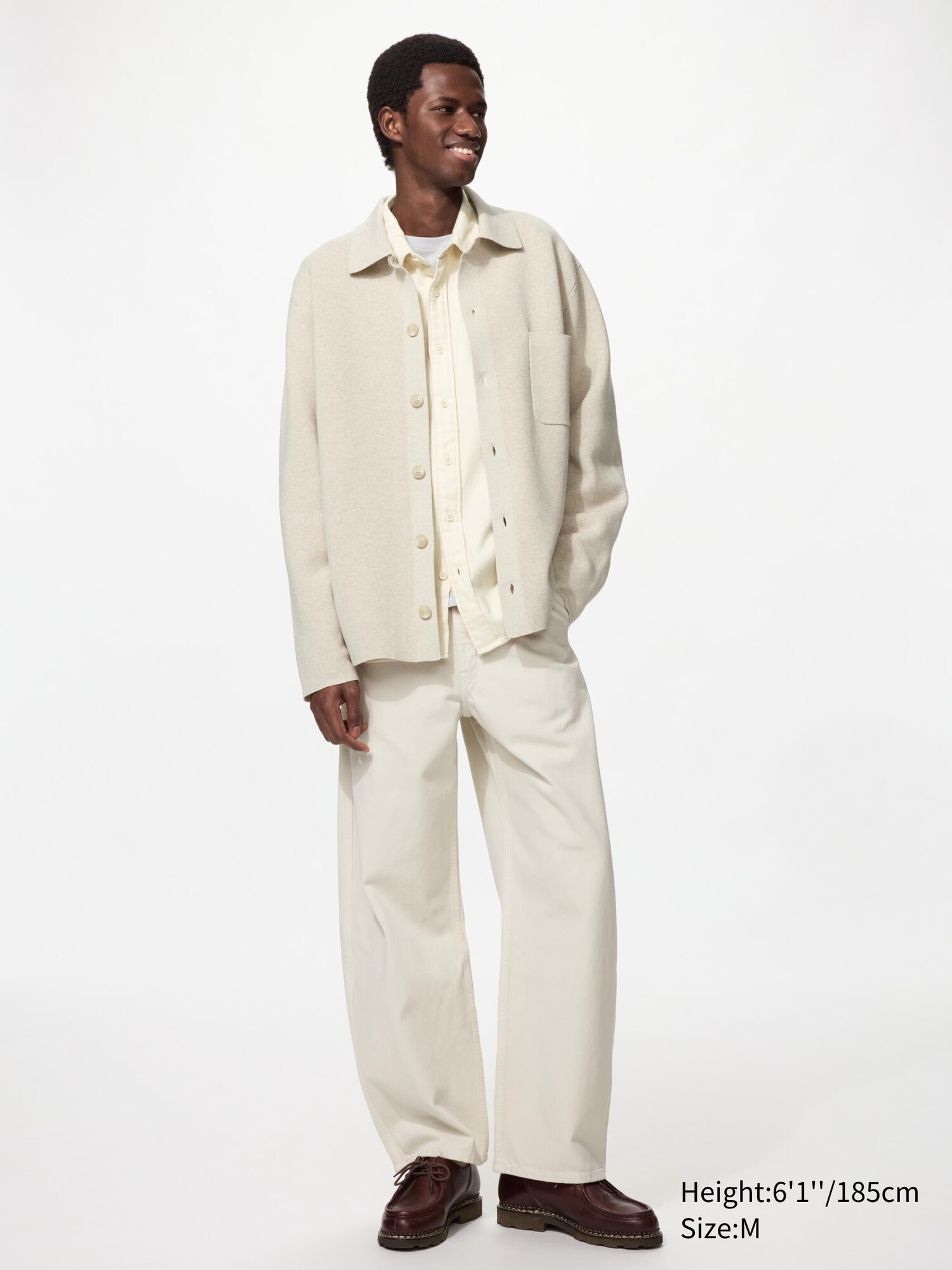 Men's Milano Ribbed Shirt Collar Cardigan | UNIQLO US