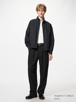 Pleated Relaxed Wide Pants