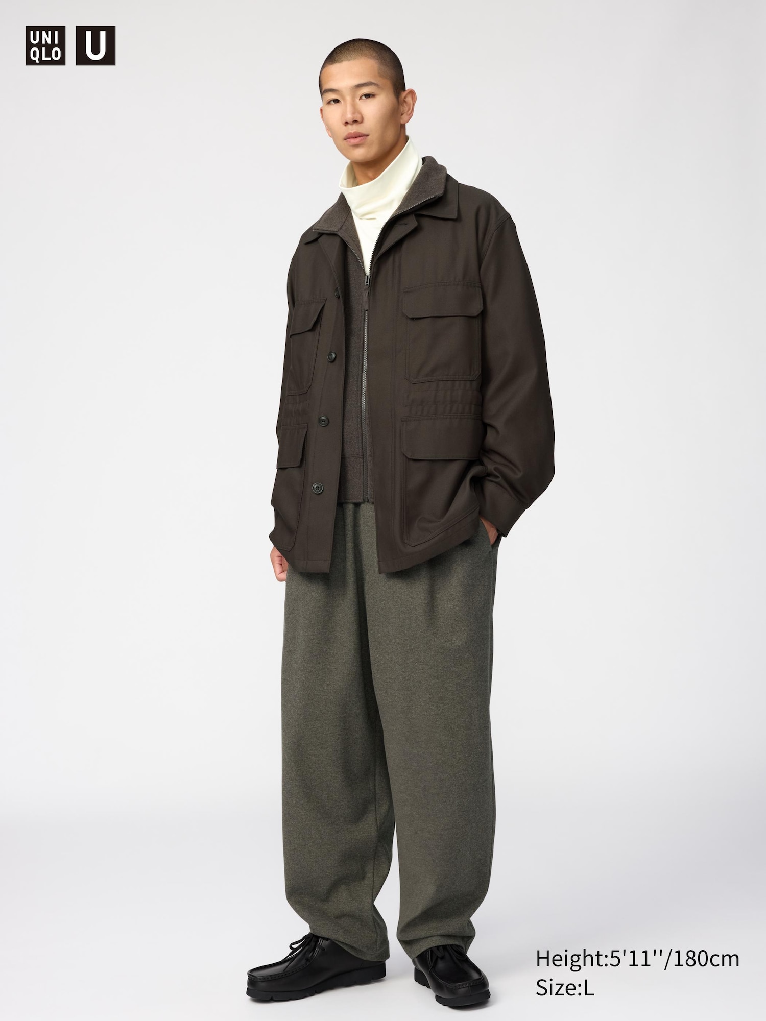 Brushed Jersey Wide Pants - thumbnail 8