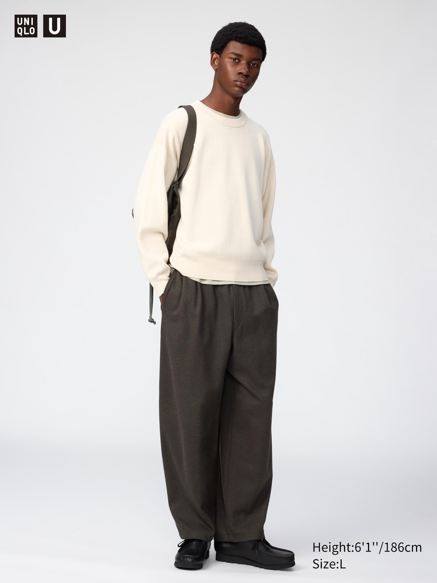 Brushed Jersey Wide Pants - thumbnail 9