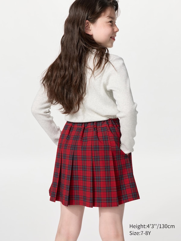 Pleated Mini Skort