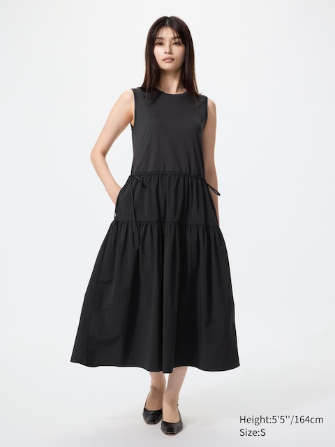 Uniqlo Combination Dress Sleeveless