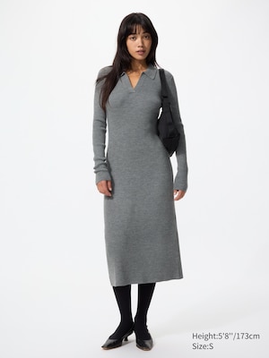 Knitted Polo Dress