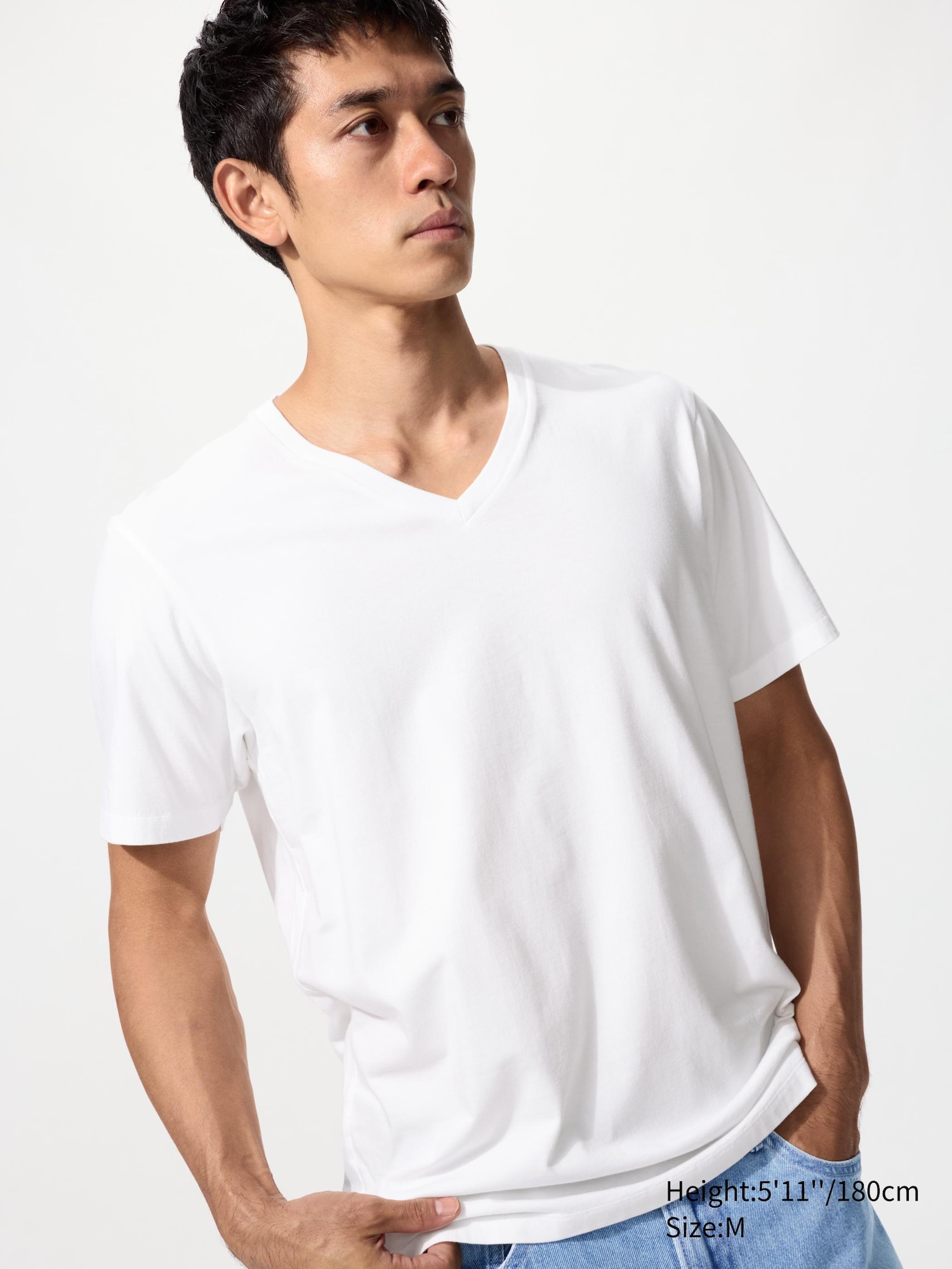 SUPIMA® Cotton V-Neck T-Shirt