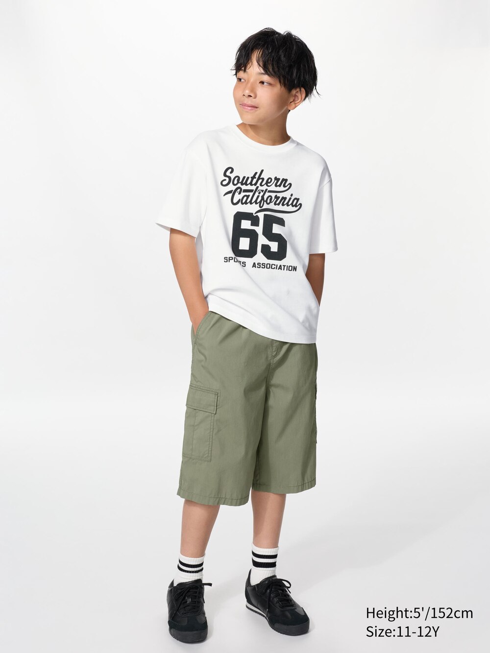 Uniqlo Baggy Cargo Half Pants — фото 2