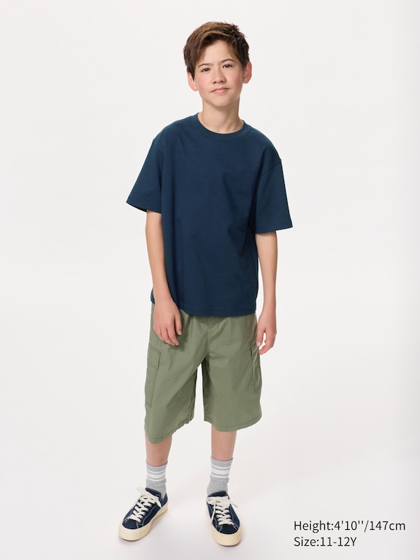 Baggy Cargo Half Pants
