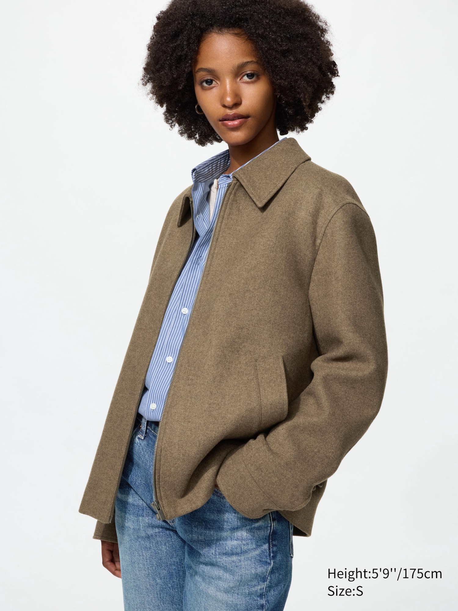 Unisex Single Collar Short Blouson | UNIQLO US
