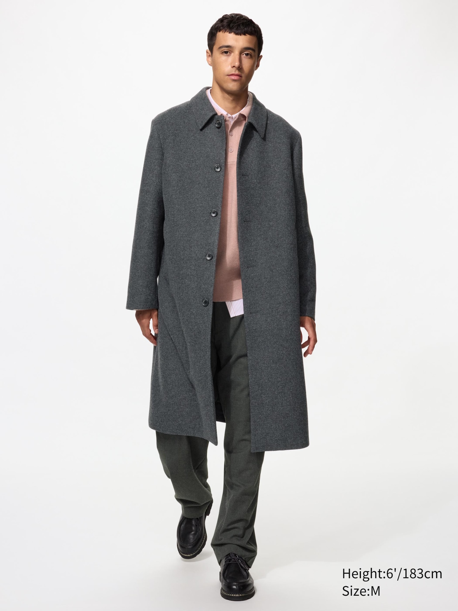 Men's Balmacaan Coat | UNIQLO US