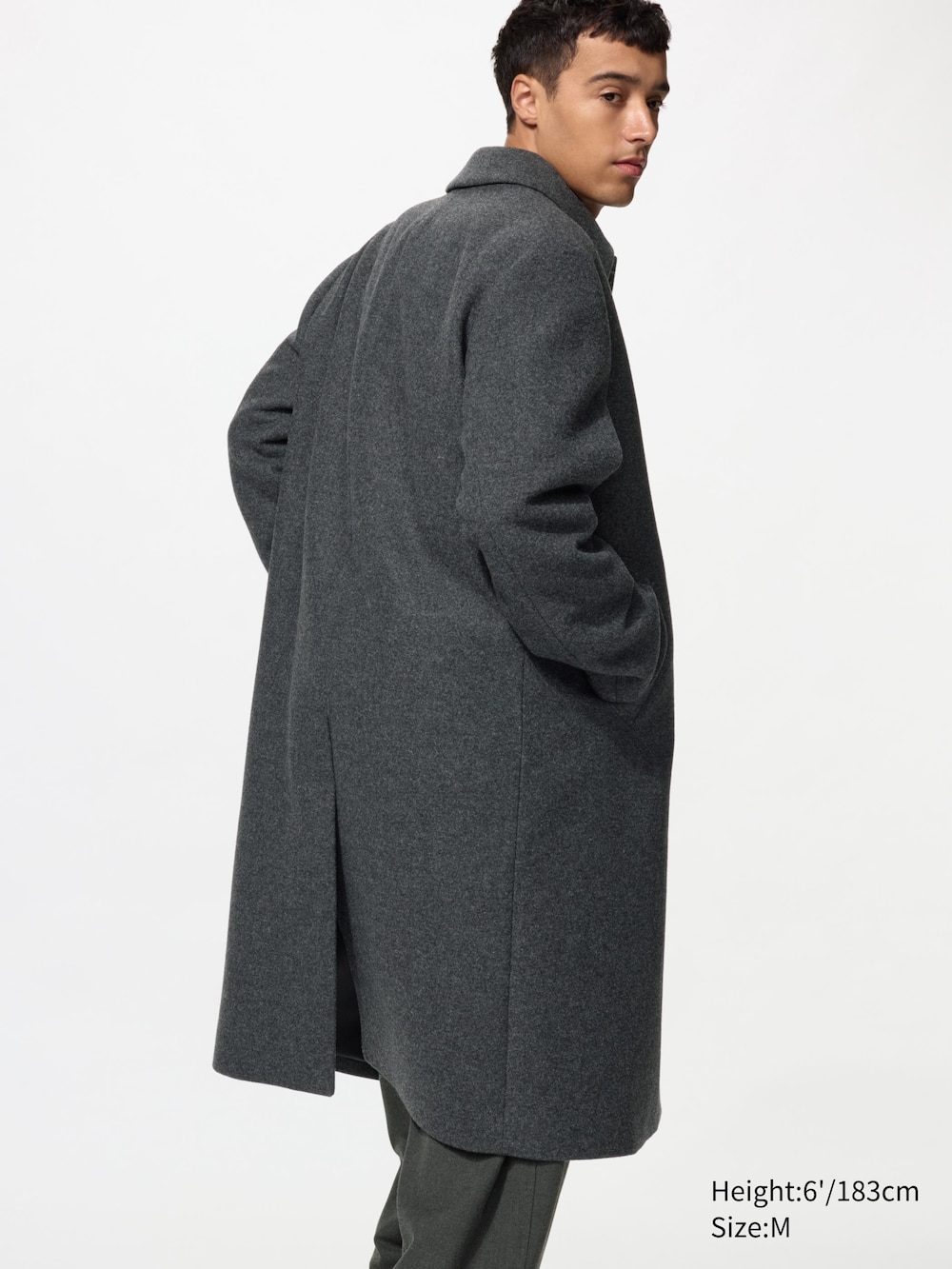 Мужские куртки Uniqlo Balmacaan Coat — фото 2