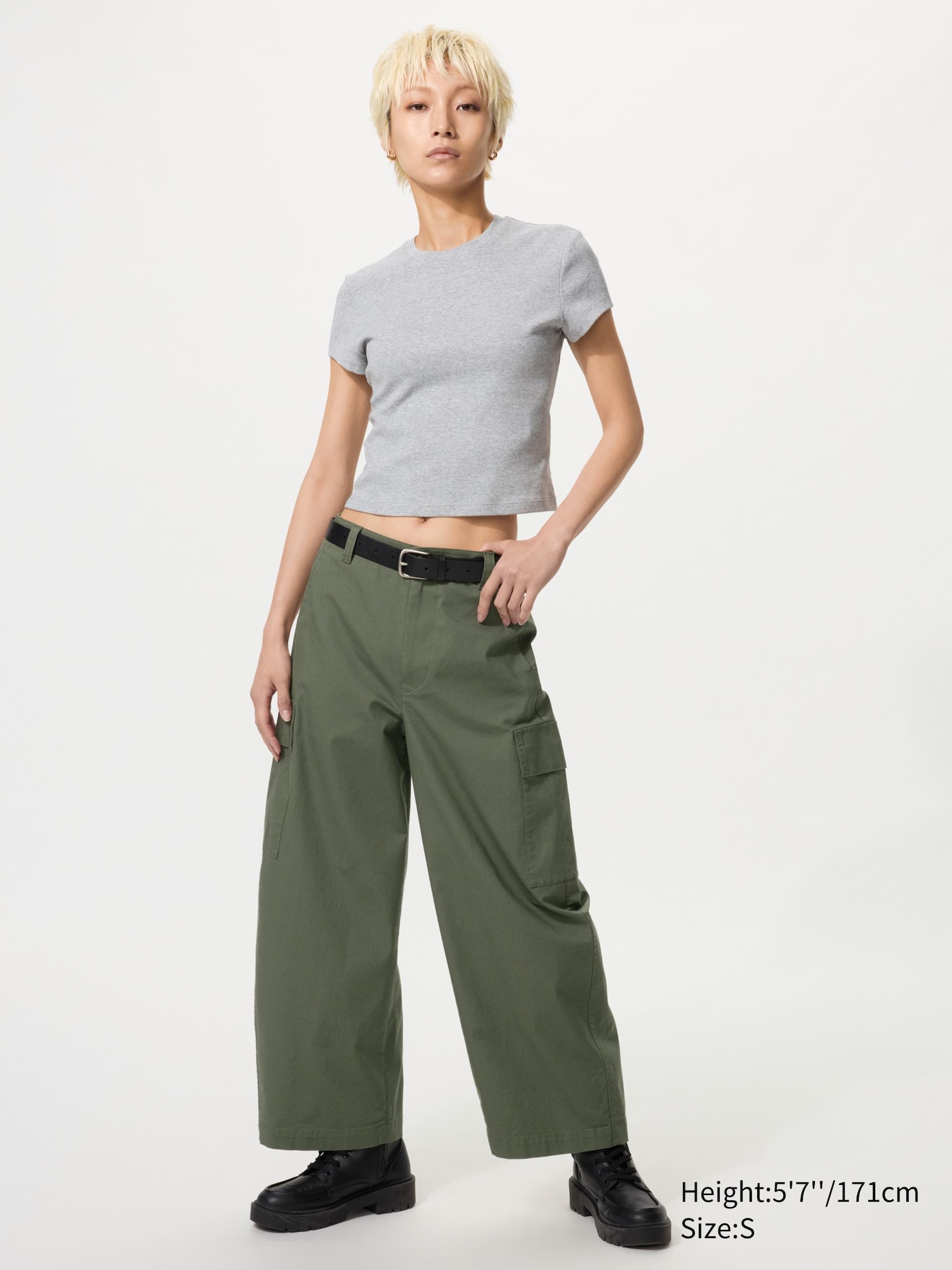 Women's Cotton Relaxed Ankle Pants | UNIQLO US
