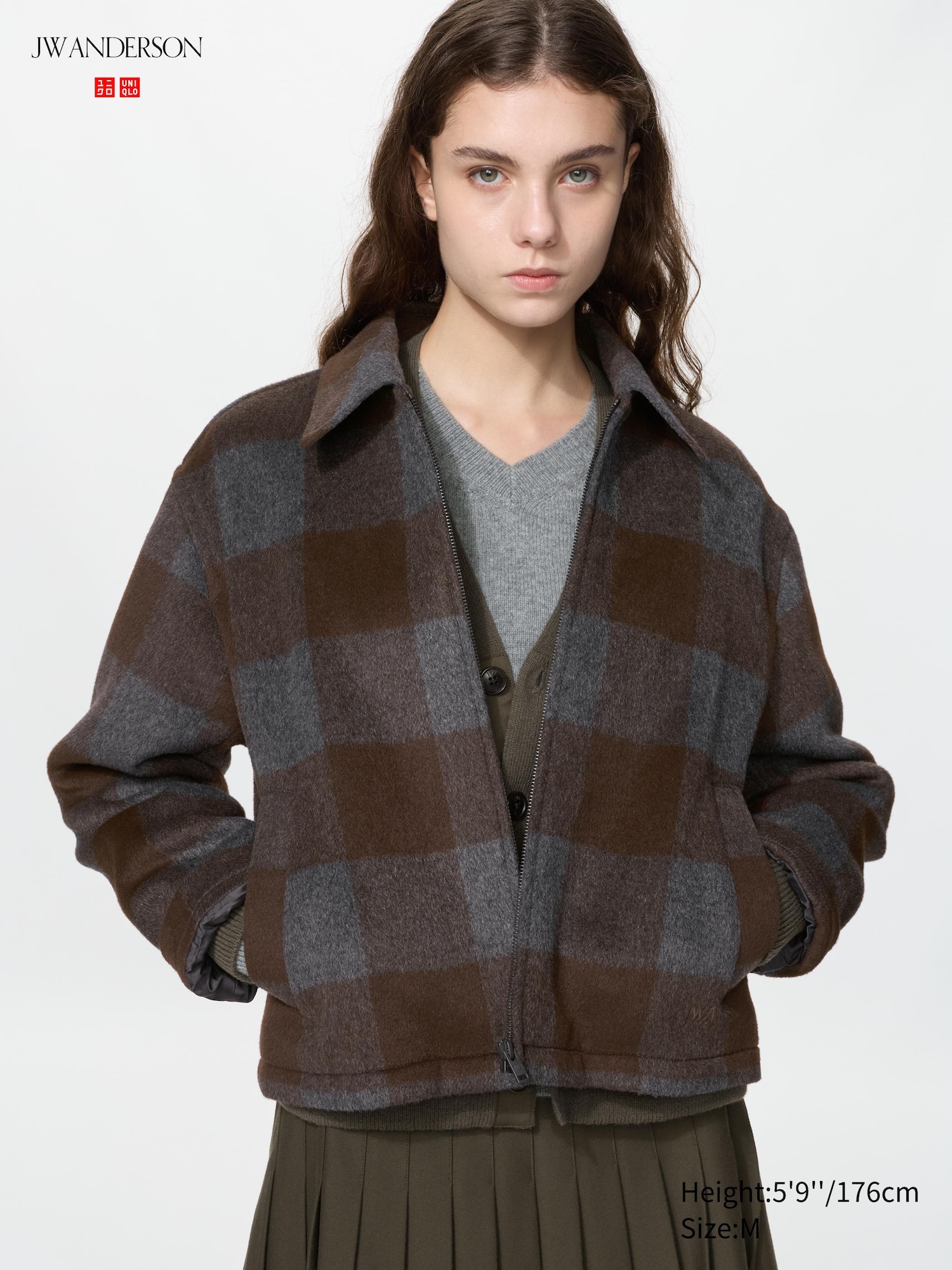 Brushed Short Blouson by Uniqlo