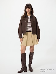 Zip-Up Short Jacket