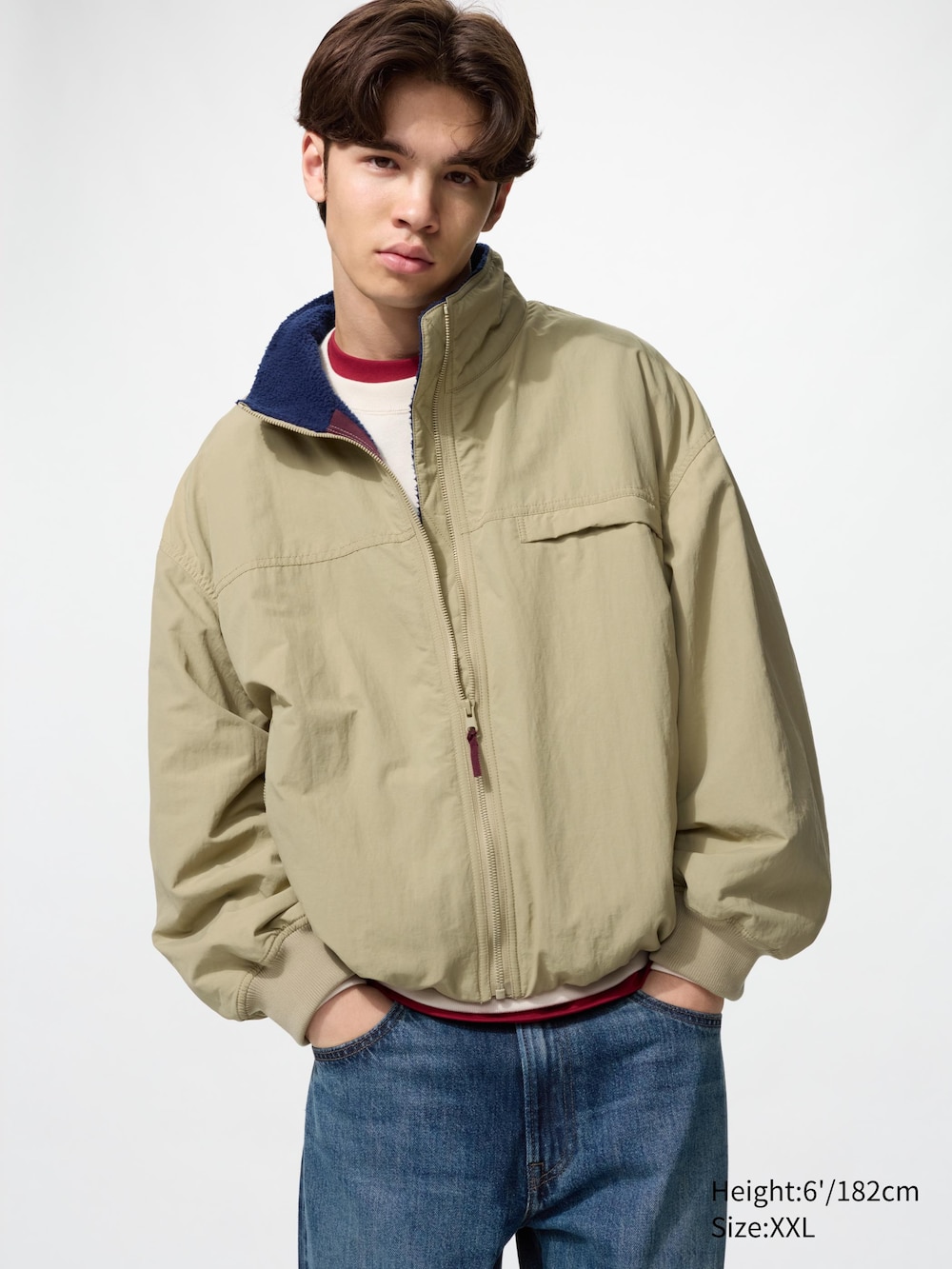 Uniqlo Fleece Lined Stand Blouson — фото 4