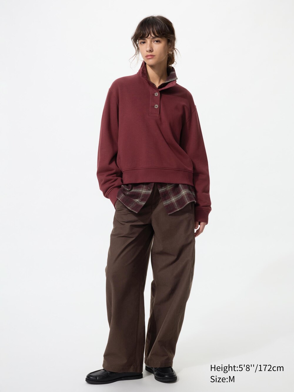 Uniqlo Button Up Sweat Pullover — фото 2