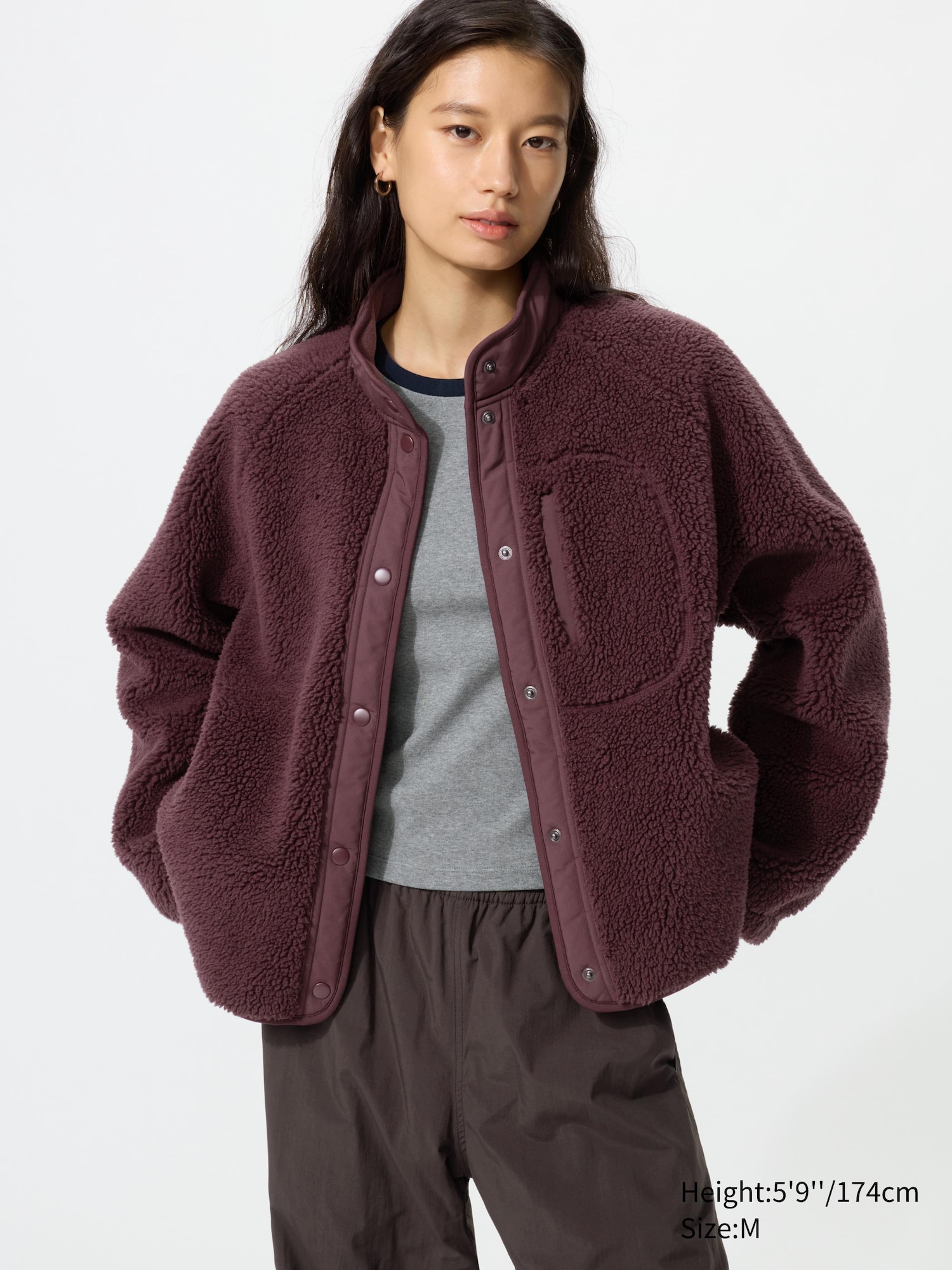 Pile Lined Fleece Combination Jacket - thumbnail 7