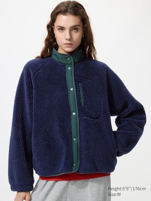 Pile Lined Fleece Combination Jacket