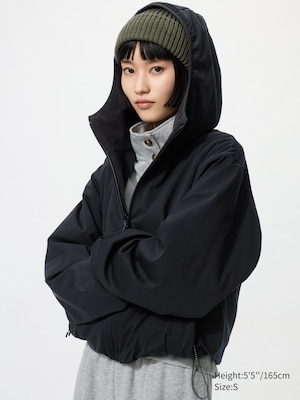 Windproof Fleece Reversible Full-Zip Hoodie