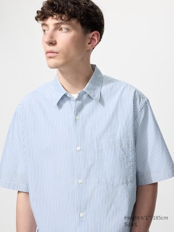 Seersucker Shirt | Short Sleeve | Striped