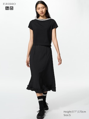 Flare Long Skirt
