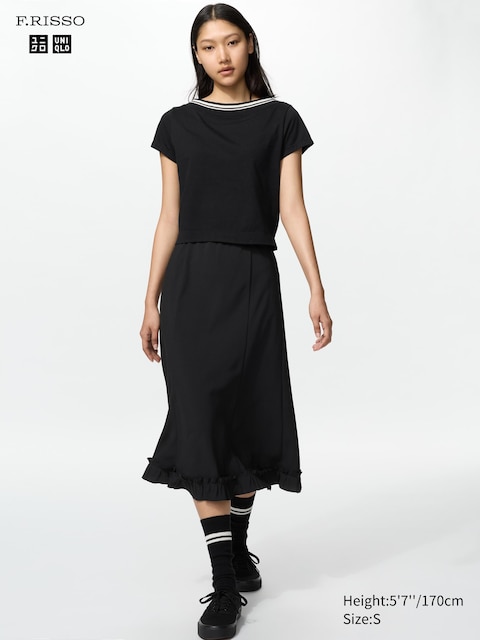 Uniqlo Flare Long Skirt