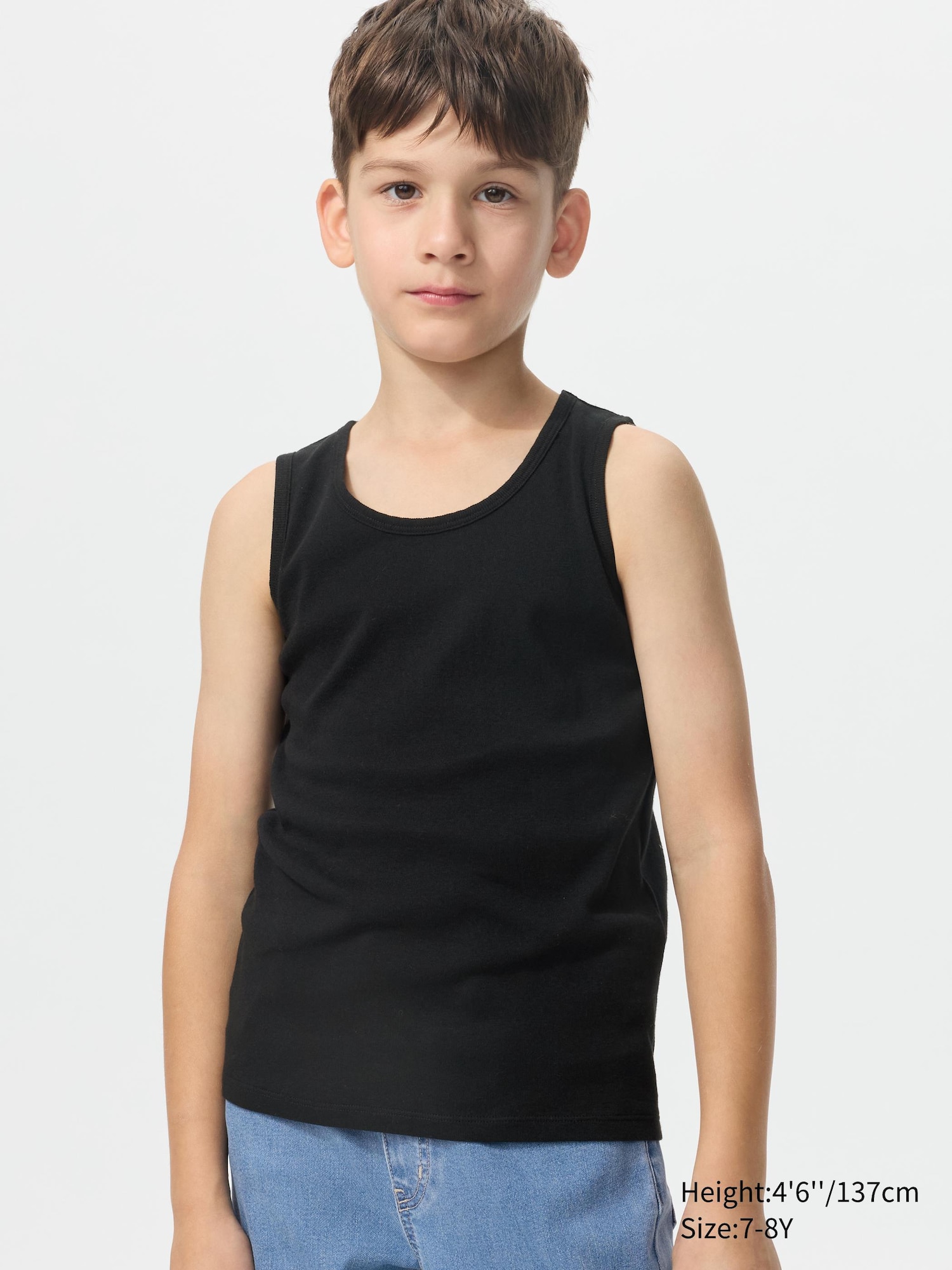 Kids Cotton Inner Tank Top | 2 Pack | UNIQLO US