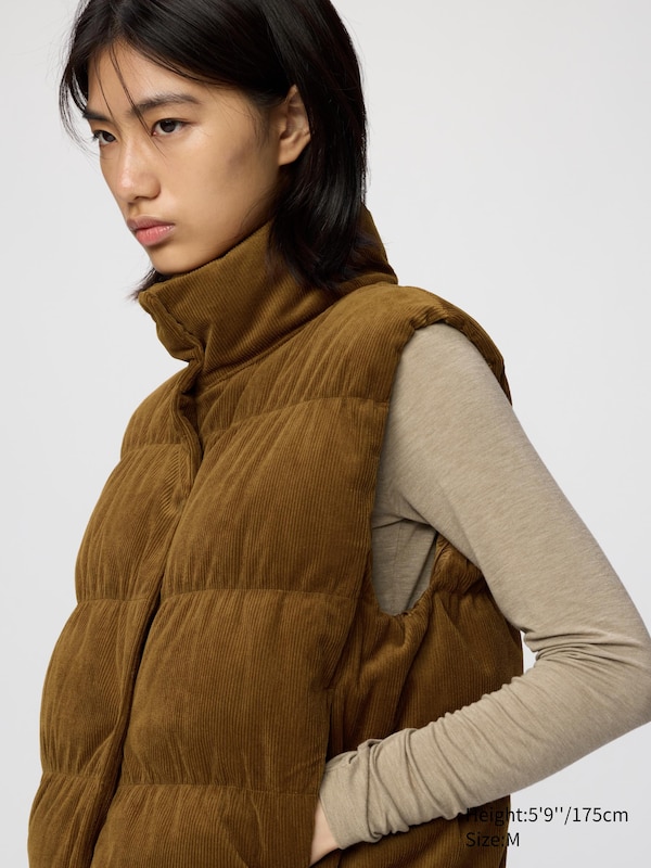 Padded Corduroy Vest