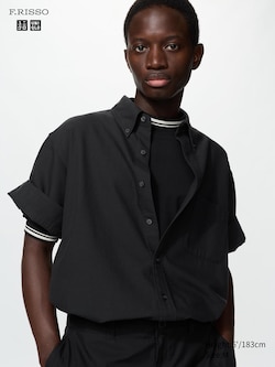 Oxford Oversized Shirt | Short Sleeve
