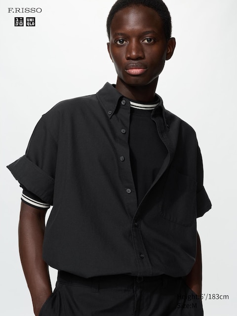 Uniqlo Oxford Oversized Shirt | Short Sleeve