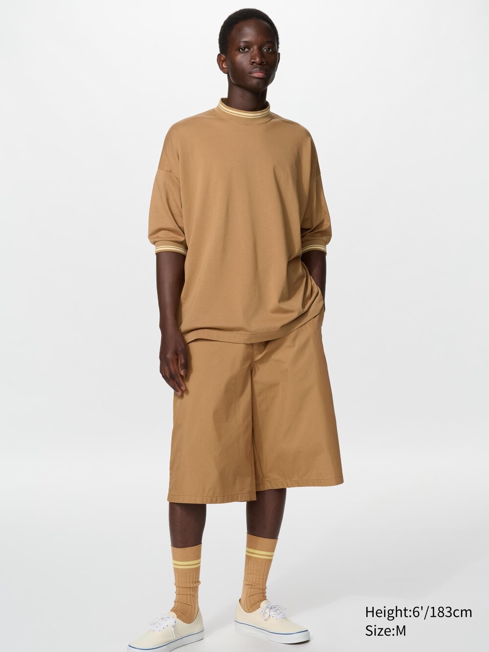 Uniqlo SUPIMA® Cotton Oversized T-Shirt | Short Sleeve — фото 2