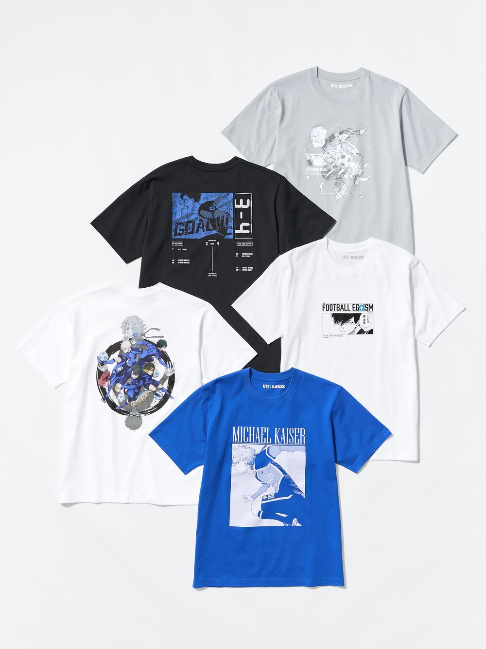 Uniqlo BLUE LOCK UT Graphic T-Shirt — фото 4