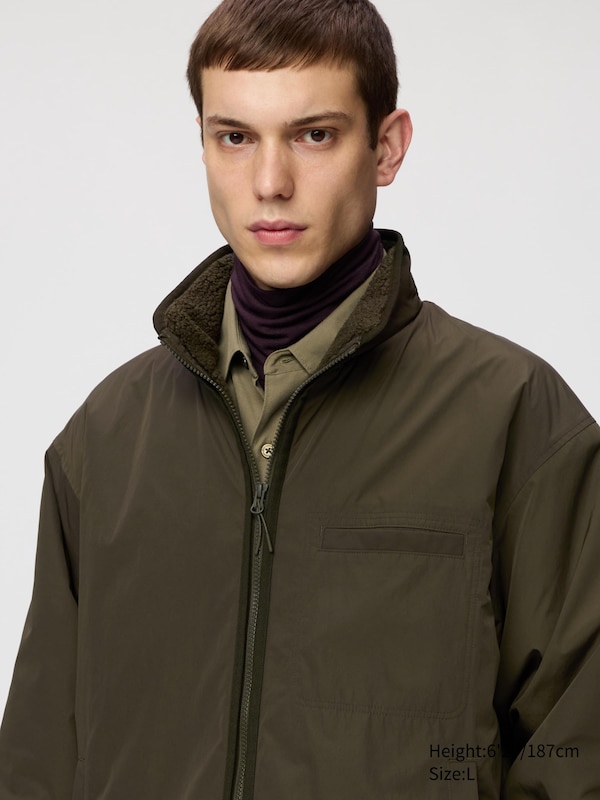 Pile Lined Stand Jacket