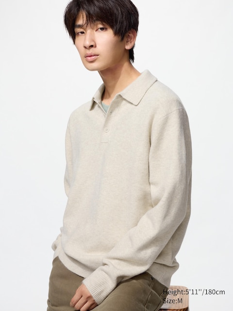 Свитеры Uniqlo Souffle Yarn Polo Sweater