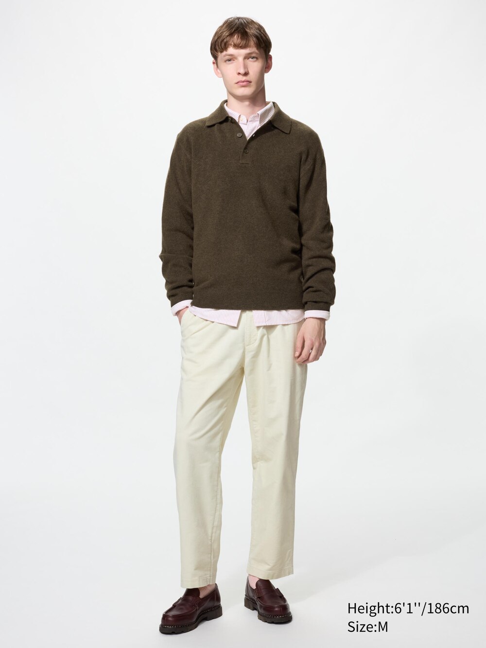 Свитеры Uniqlo Souffle Yarn Polo Sweater — фото 2
