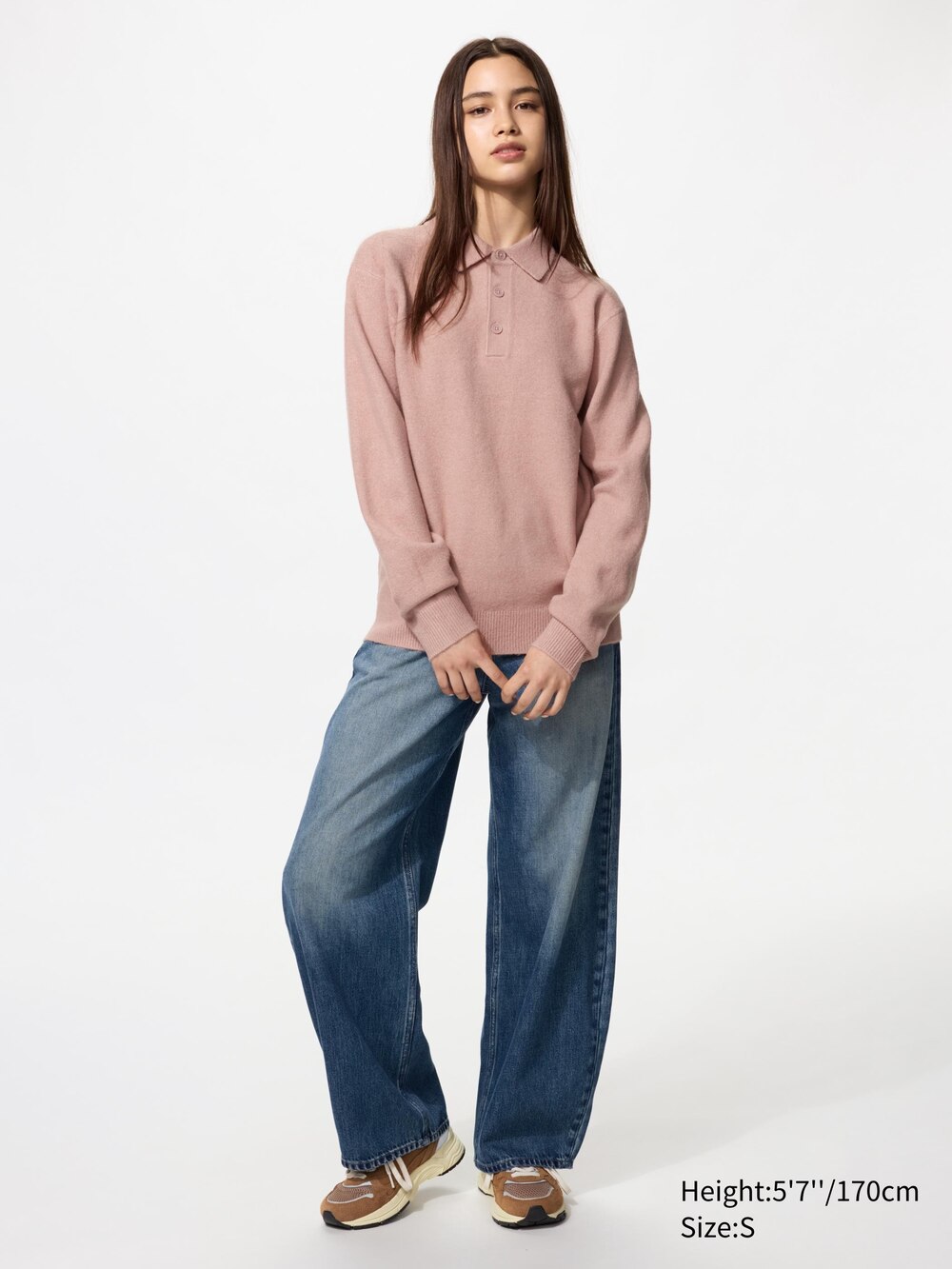 Свитеры Uniqlo Souffle Yarn Polo Sweater — фото 4